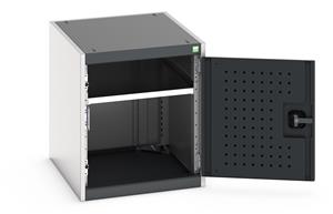 Bott Cubio cabinet with overall dimensions of 525mm wide x 650mm deep x 600mm high Cabinet consists of 1 x 500mm door and 1 shelf adjustable to 25mm pitch  Internal dimensions of 510mm wide and 590mm deep... Bott Cubio Drawer Cabinets 525 x 650 Engineering tool storage cabinets